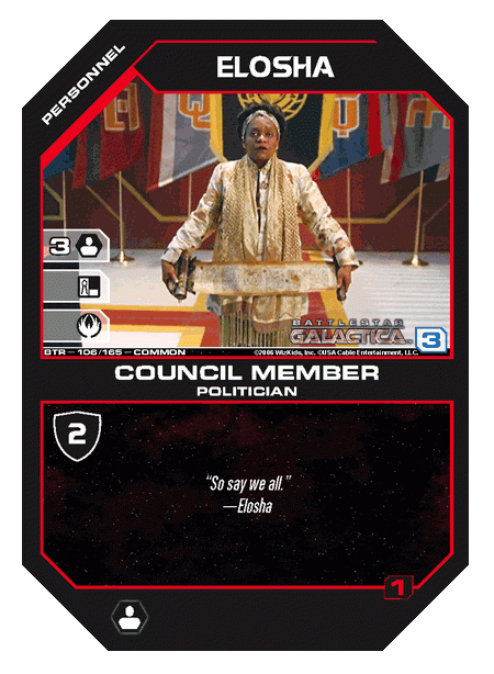 Elosha, Council Member